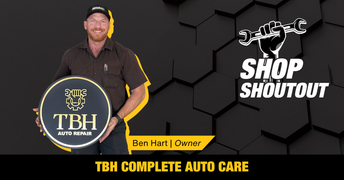 TBH Complete Auto Repair, Mitchell 1 Shop, Ben Hart