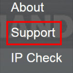 Support button in ProDemand