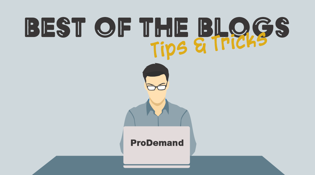 ProDemand How To - Best of the ProDemand Tips and Tricks Blog