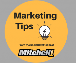 Marketing Tips from Mitchell 1 SocialCRM