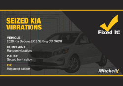 SureTrack Real Fix Seized Kia Vibrations