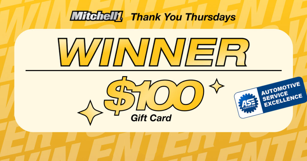 Mitchell 1 ‘Thanks’ Automotive Service Professionals