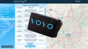 VOYO Health Alerts shown on map