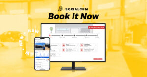 SocialCRM Book It Now