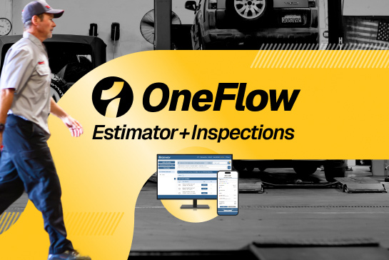 OneFlow illustration shop owner walking