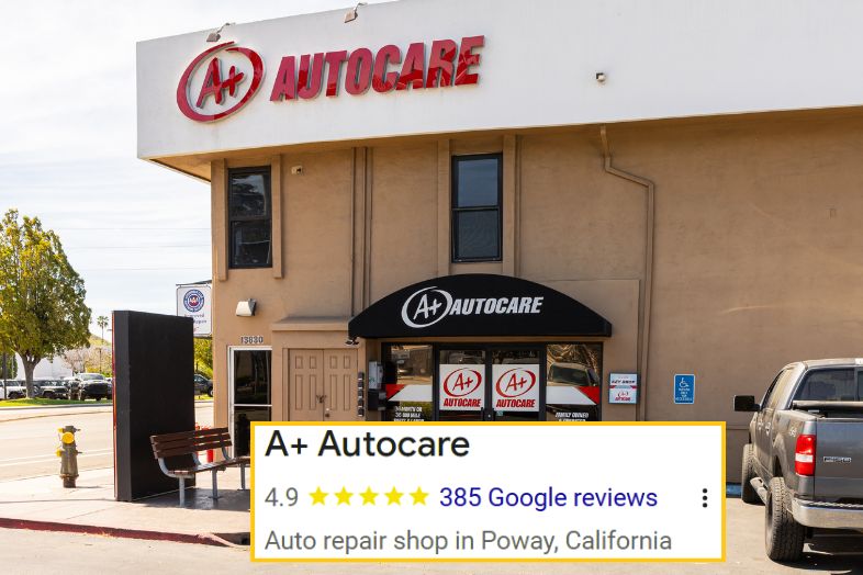 A+ Autocare building shot