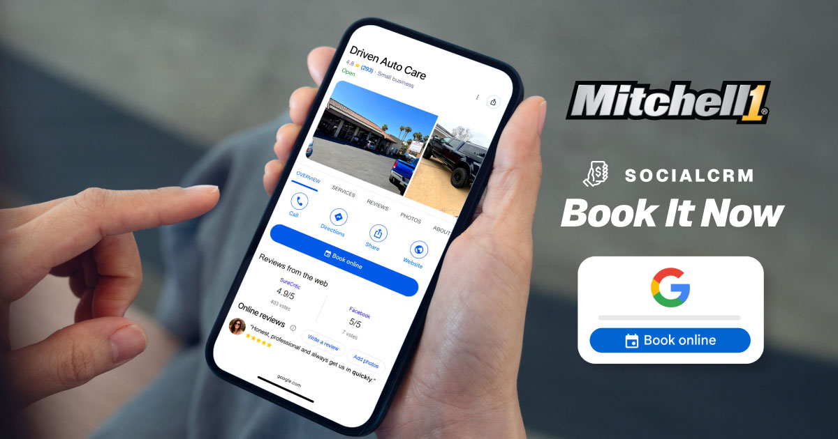 SCRM Book Online button